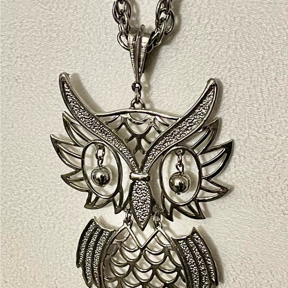 Vintage Owl Necklace